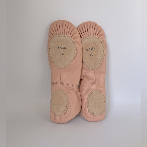 2C Bloch Dansoft II Ballet Slippers S0258L Size 2C NEW - Picture 4 of 6